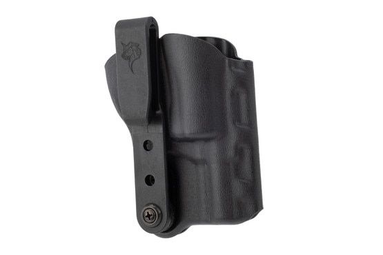 DeSantis Slim-Tuk IWB Holster for S&W J Frame has a spring clip attachment